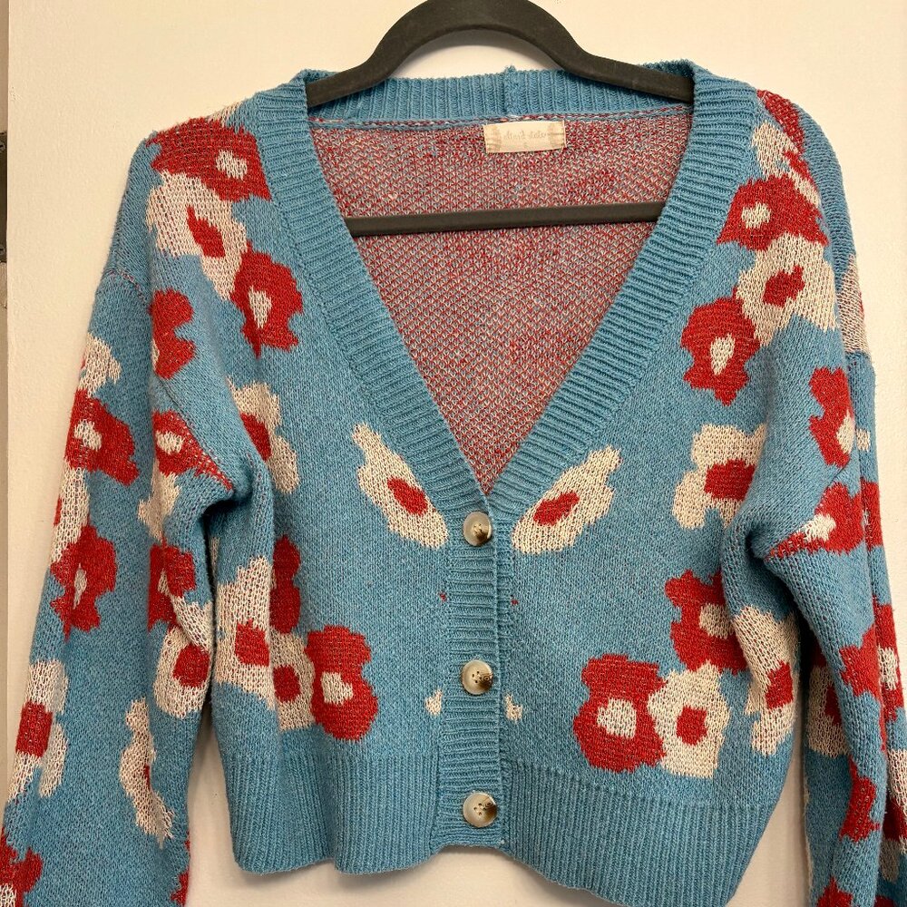 Altar'd State Floral Cardigan